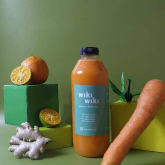 

G3 - Ginger Carrot & Orange Juice - Jus Jahe Wortel & Jeruk