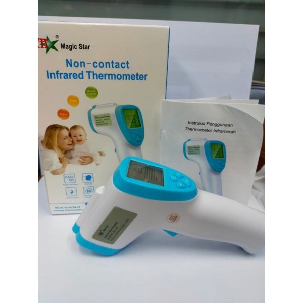 Thermometer Infrared Non Contact / Thermo IR Magic Star / Thermo Gun  Merk Magic star