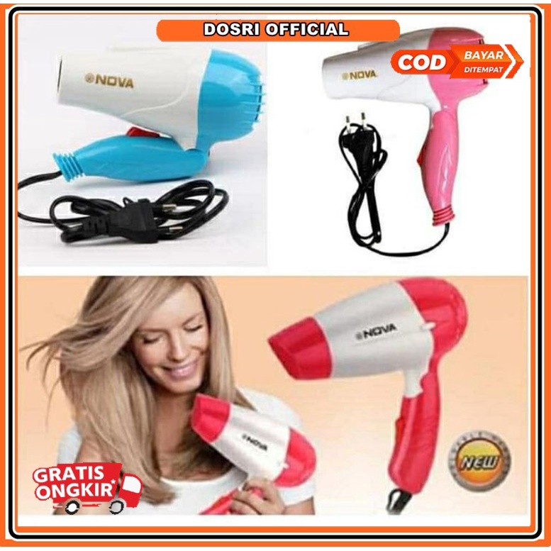 [BISA COD] HAIR DRYER NOVA / PENGERING RAMBUT NOVA GOOD QUALITY