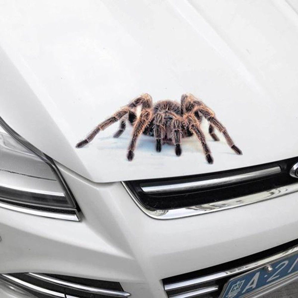 Suyou Stiker 3d Motif Kalajengking Scorpion Untuk Dekorasi Jendela Mobil