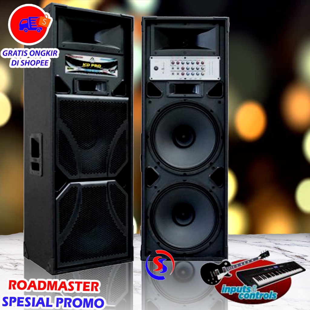 KHUSUS JATIM !!!! SPEAKER BLUETOOTH ROADMASTER KD PRO 212 MIX USB BLUETOOTH GRATIS SERVICE 12 BULAN