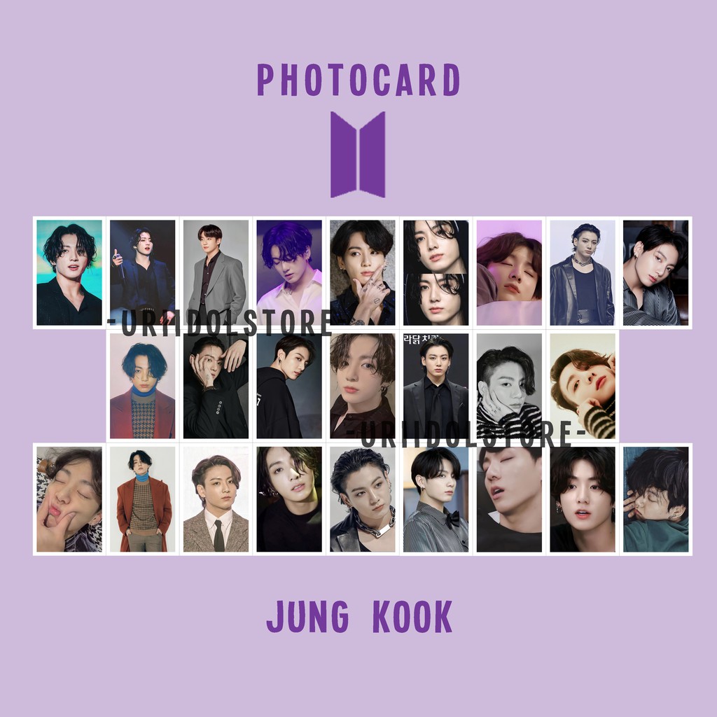 PHOTOCARD JUNGKOOK - JUNGKOOK PHOTOCARD - JUNGKOOK BEST MOMENT - JUNGKOOK BTS