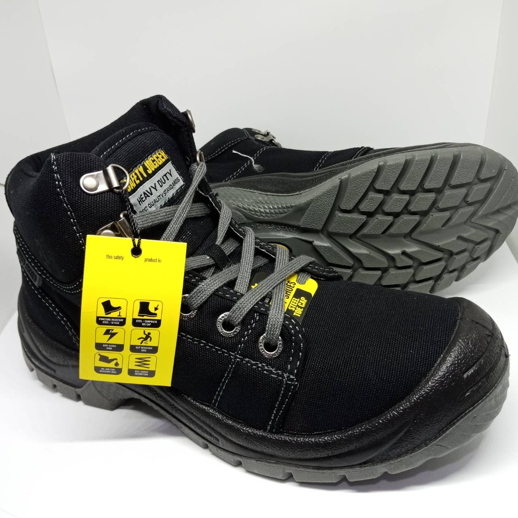  SEPATU  SAFETY  JOGGER DESERT BLACK 117 S1P Shopee  Indonesia
