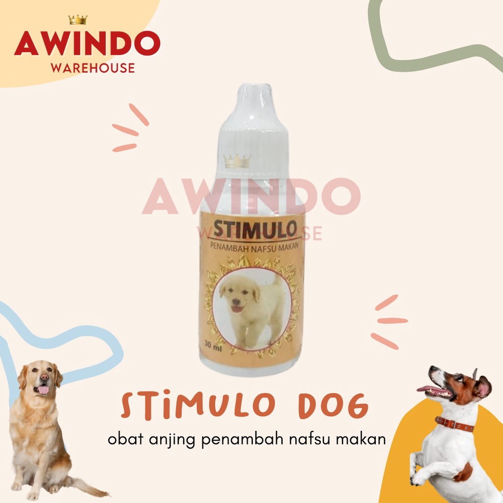 STIMULO DOG - Obat Anjing Penambah Nafsu Makan Daya Tahan Tubuh ANJING