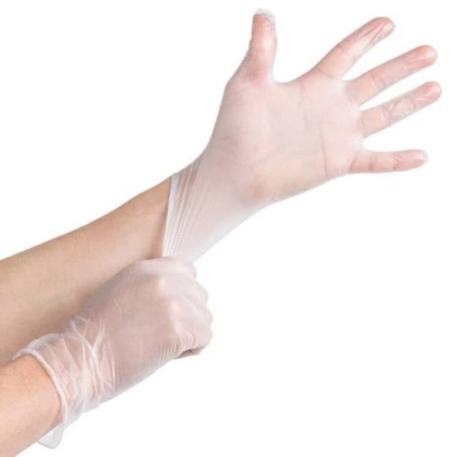 Jual VINYL COOKING GLOVES Foodgrade, 100 Pcs/Box, Size SML, Sarung