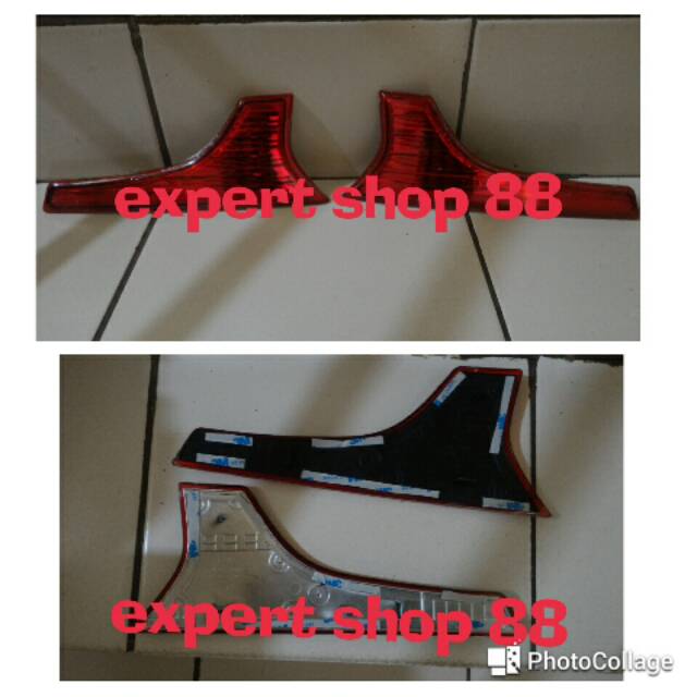 reflektor reflector mata kucing lampu bagasi ertiga set