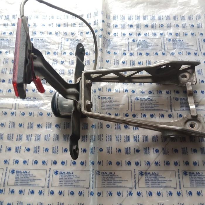 BRACKET PLAT NOMER BELAKANG 200NS BREKET SEIN BELAKANG BAJAJ 200NS