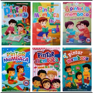 Jual Pintar Membaca 1A Dan 1B 2A 2B 3A 3B/ Buku Belajar Baca/ Buku ...