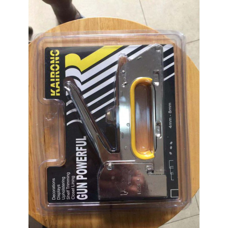 

GUN TECKER / HEKTER JOK SERBA GUNA GUN TACKER SERBAGUNA STAPLER TEMBAK JOK KULIT STEPLER TEMBAK
