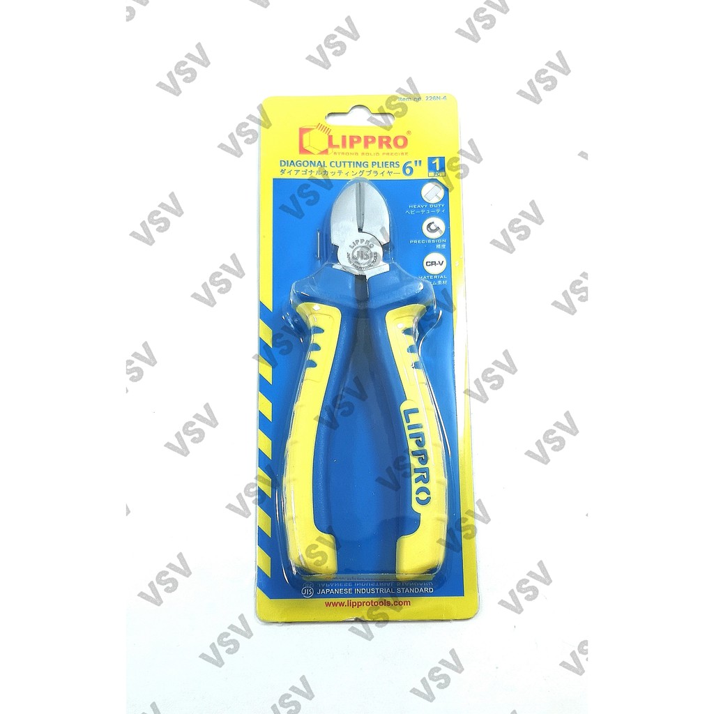 Lippro Diagonal cutting plier 6&quot; Tang potong 6&quot; lippro satin