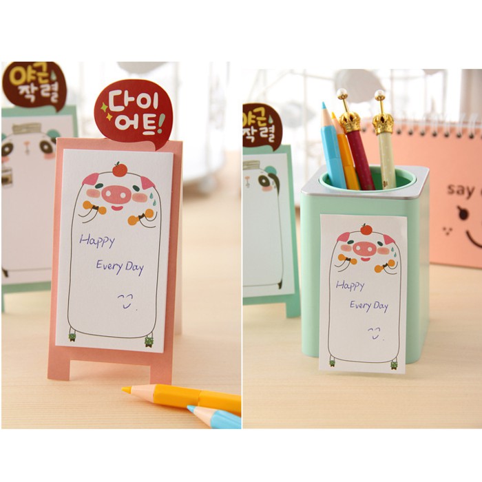 

Lucu STD Memo tulis, memo kecil, memo pad, stick it, tempelan memo kucing Original