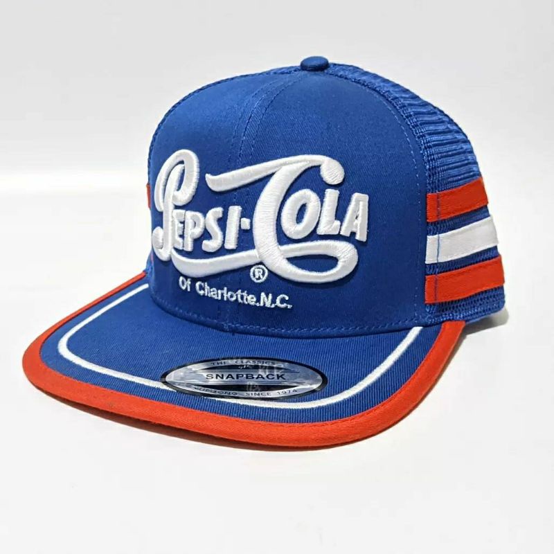 Topi Snapback Pepsi Blue Import