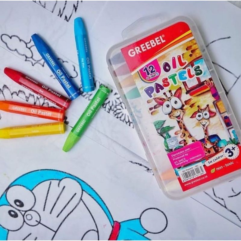 

Crayon Greebel 12 warna
