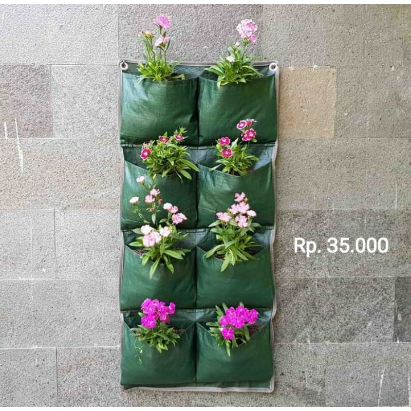 Easy Grow Wall Planterbag 8 kantong
