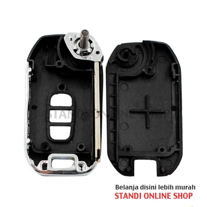 Cassing Kunci Lipat FlipKey Remote Chevrolet Captiva 3 Tombol Model 2