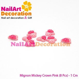 DEKORASI SLIME / CLAY / NAIL ART MIGNON MICKEY CROWN