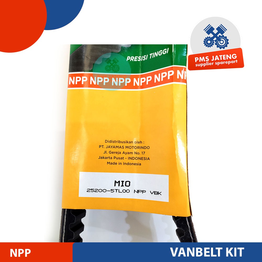 VANBELT KIT PAKET VANBELT + ROLLER MIO J NPP