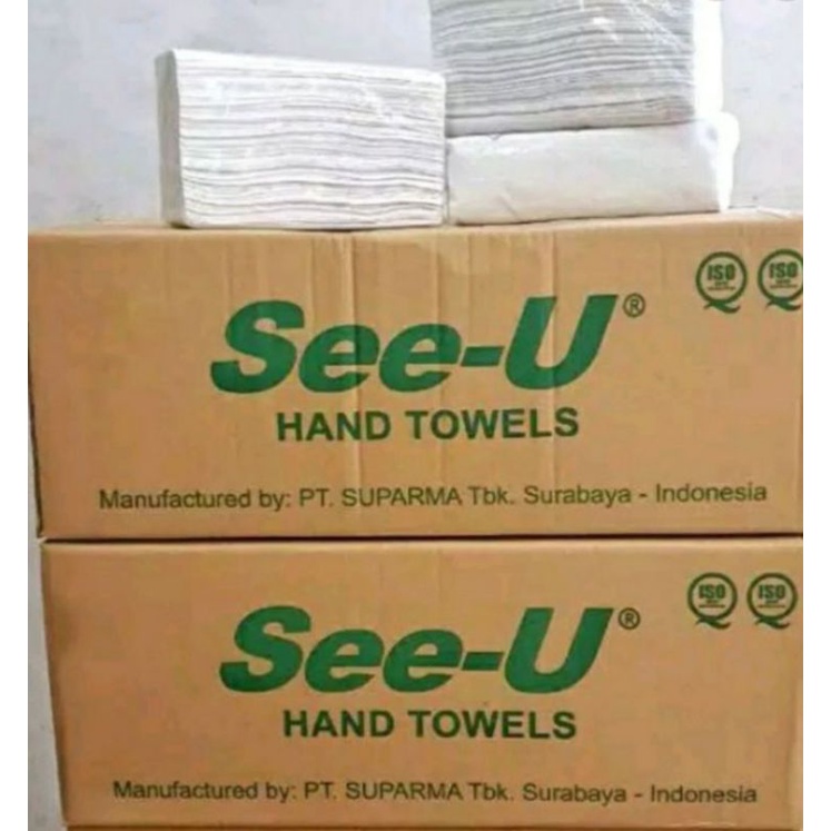 Tissue see u hand towel