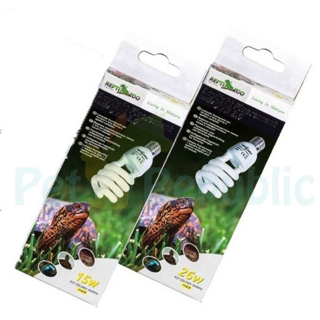 

REPTIZOO Lampu Reptil UVB 2.0 Light Bulbs