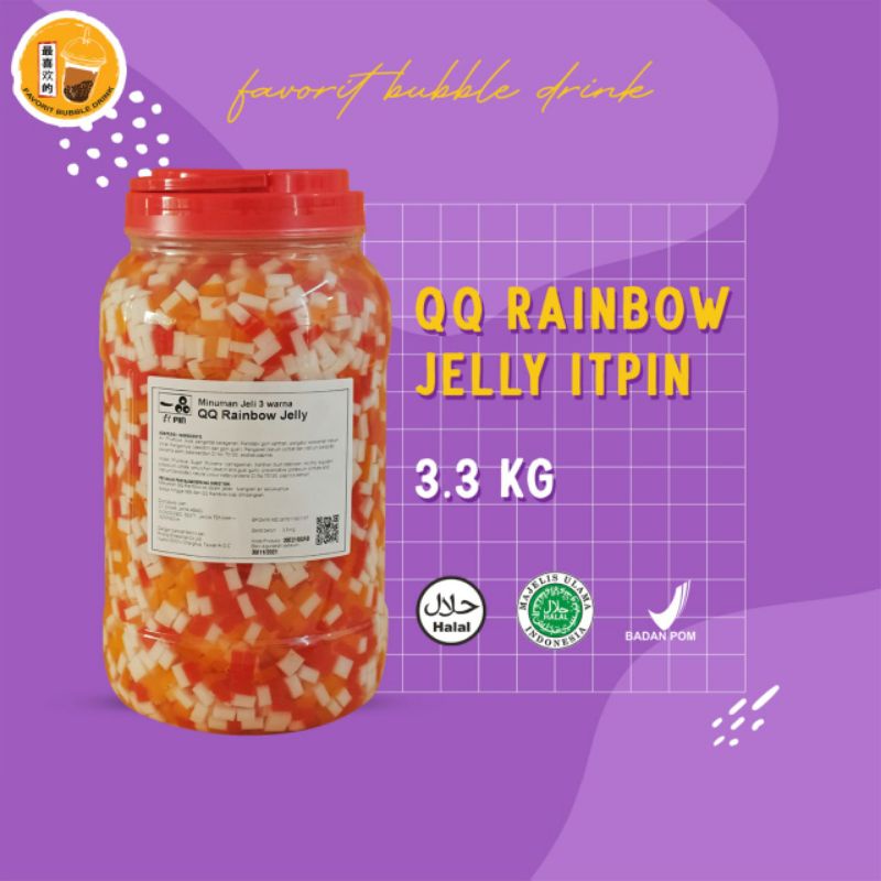 

QQ RAINBOW JELLY ITPIN 3.3 kg