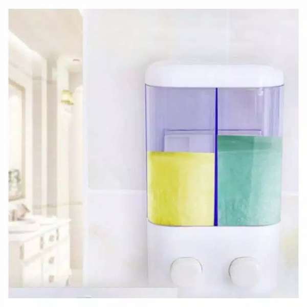 HOVELSHOP Touch Soap Dispenser Sabun Cair Double Besar Kamar Mandi