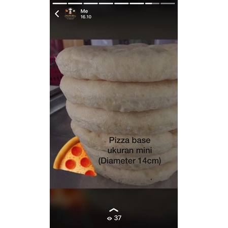 

base pizza diameter 14cm