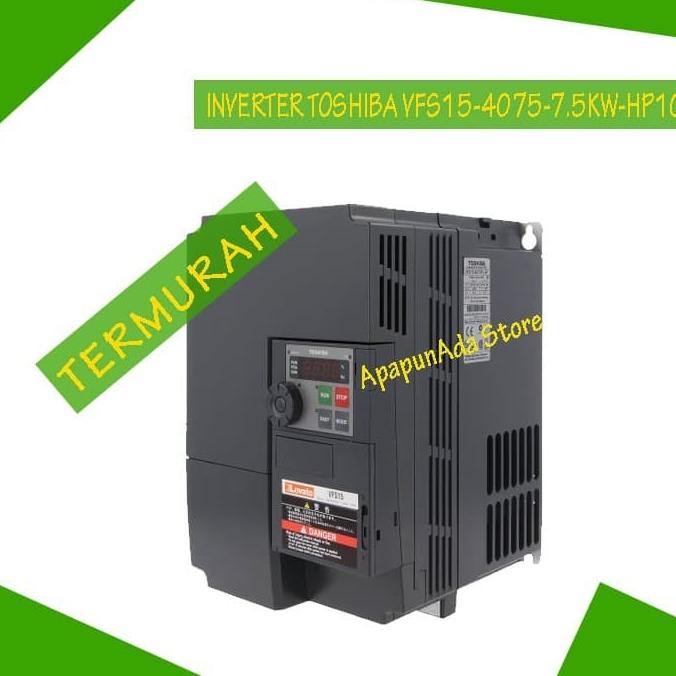 JUAL MURAH TOSHIBA INVERTER VFS15-4075-7.5KW-HP10