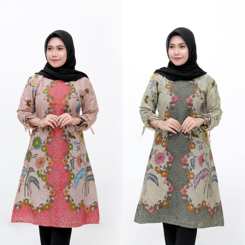 Maura Couple  Sania Ruffle Batik Couple JUMBO  ori Ndoro 