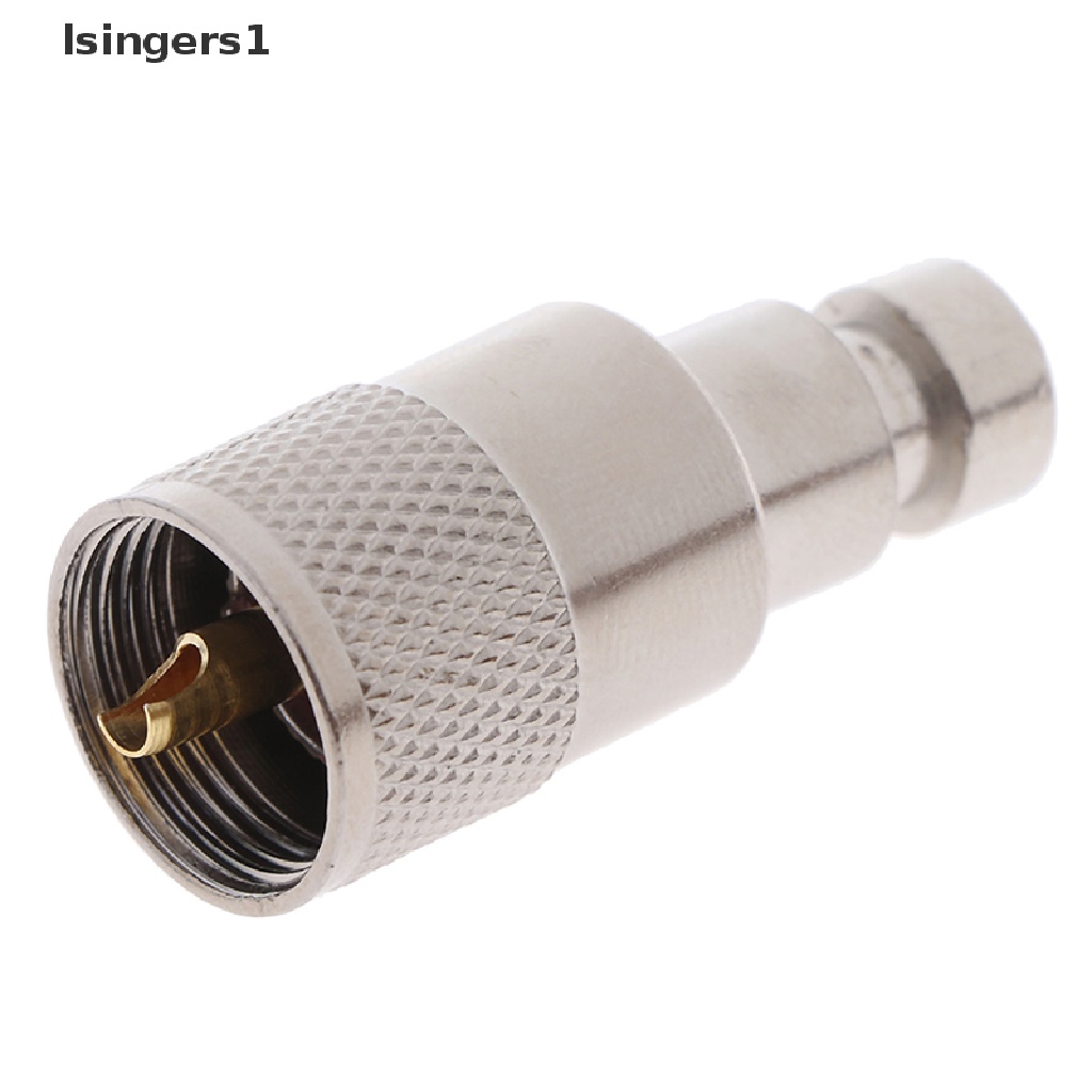 (lsingers1) 1pc Adapter Konektor Plug Male UHF PL259 Untuk Solder RG8U RG58-3