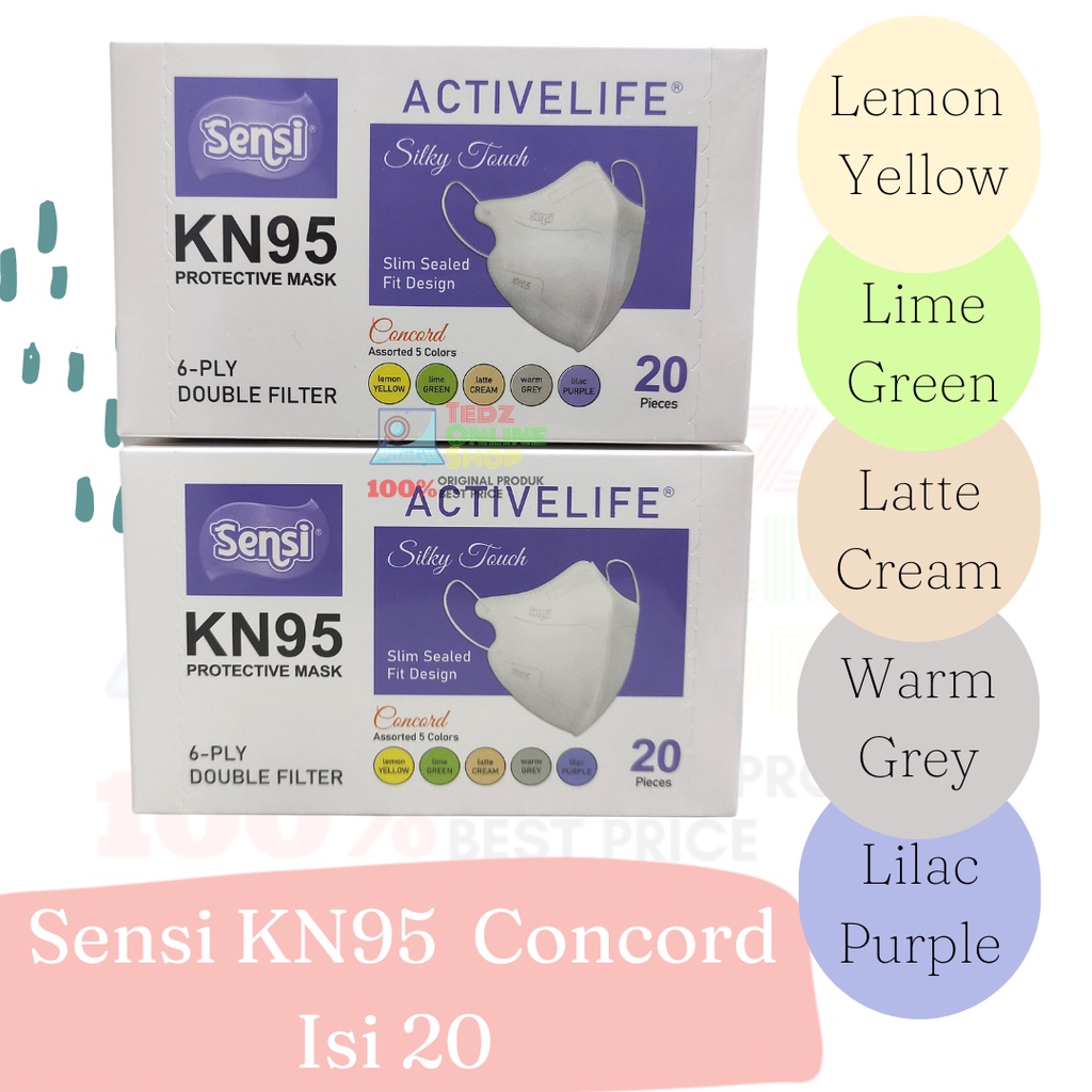 Sensi KN95 Concord Isi 20