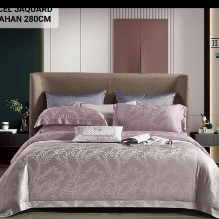 BEDCOVER & SPREI SUTRA KINGKOIL TENCEL JACQUARD Custom4