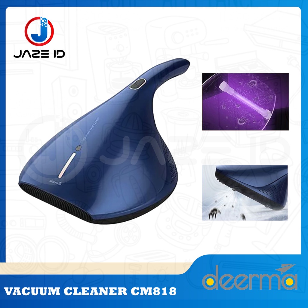 Deerma Vacuum Cleaner UV Penyedot Debu CM818 Tungau Bulu Anjing Kucing