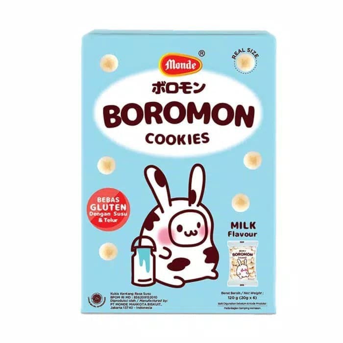 

Monde Boromon Milk Biskuit 120gr