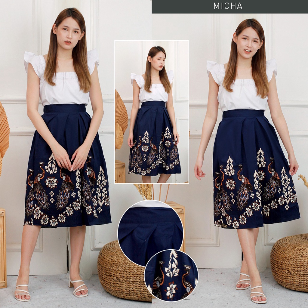 MICHA SKIRT - Rok Batik Wanita