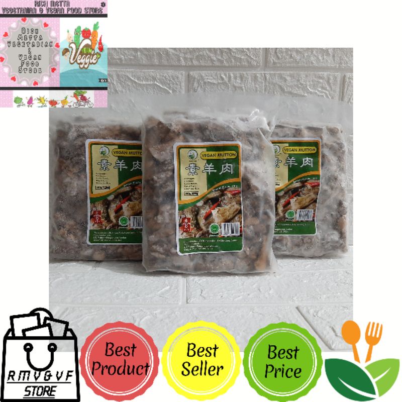 

Vegood Vegan Mutton / Kaki Jamur / Ampela Vegetarian 450gr Frozen Food