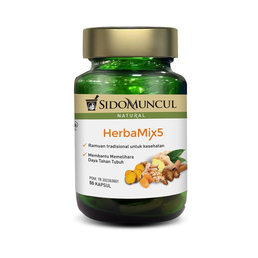 

Sido Muncul Natural HerbaMix 5 - Ramuan Herbal Alami Daya Tahan Tubuh