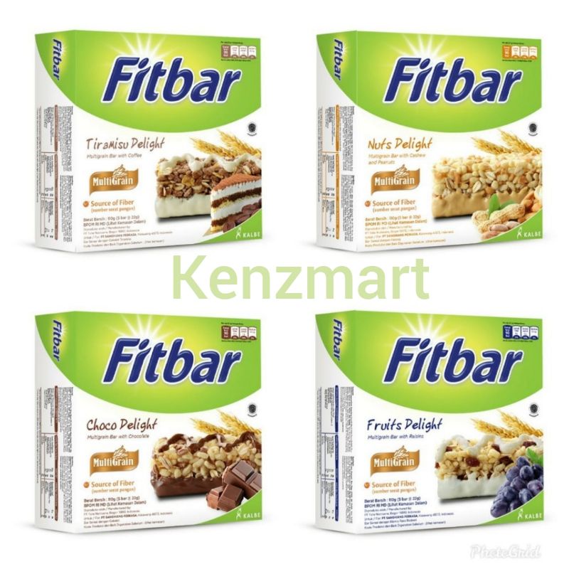 ( TERMURAH ) FITBAR ISI 5 PCS / CEMILAN INSTAN UNTUK DIET 1 BOX ISI 5 PCS