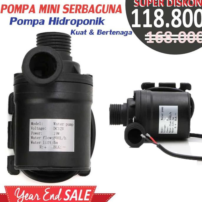 Jual Pompa Air Dc 12 Volt Aquarium 