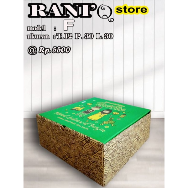 

KARDUS IDUL FITRI- PARCELL LEBARAN, KOTAK PARSEL KUE KERING