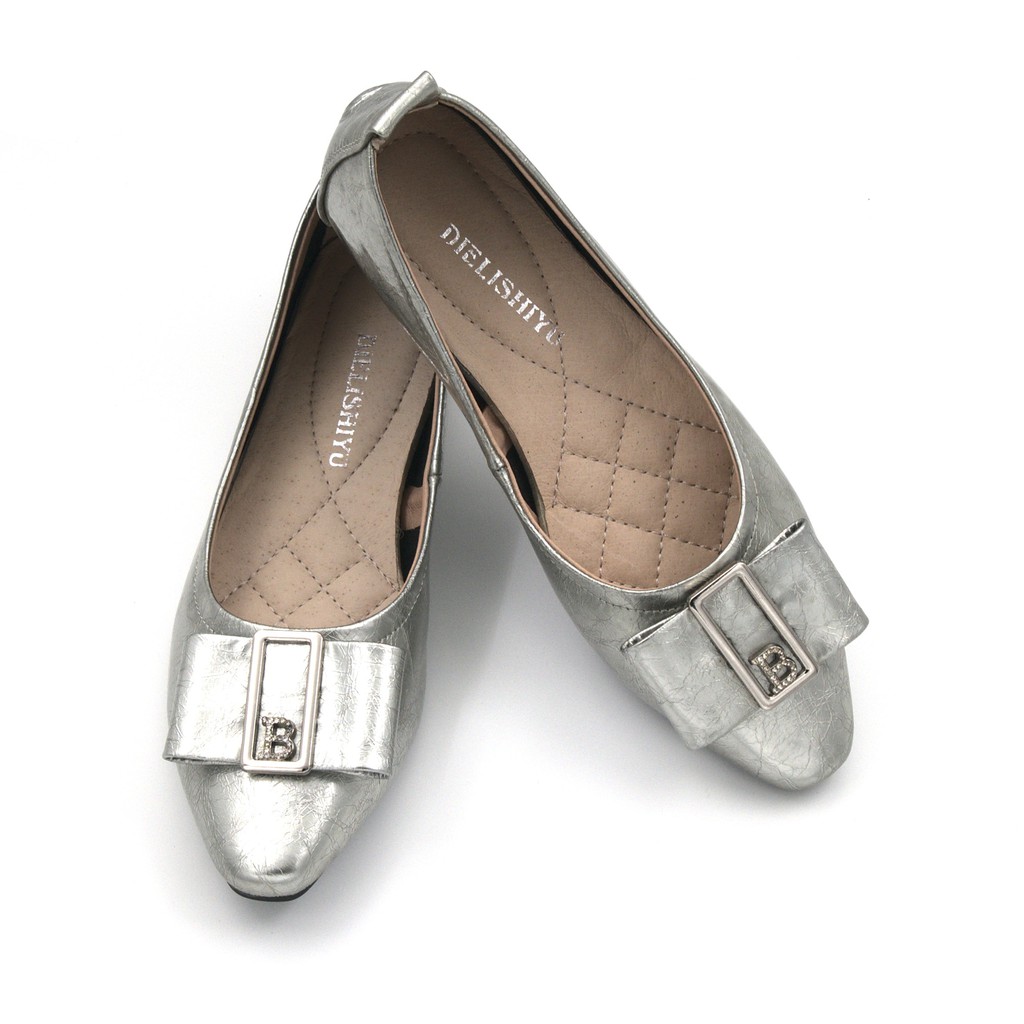 Sepatu Kulit Hak Rendah Wanita / Women Oxford Low Heels Shoes WSP10