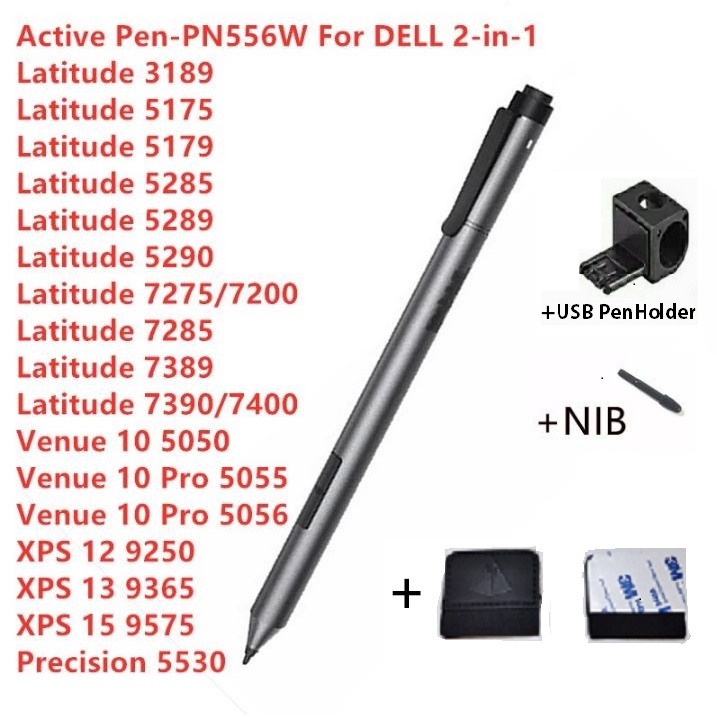 Stylus Active Pen Dell PN556W for Dell XPS Original free Battery