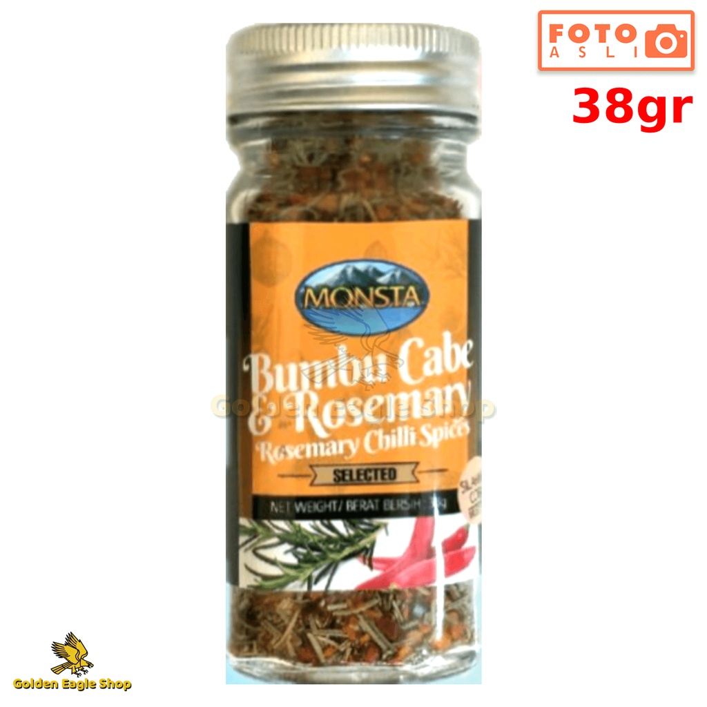 

Monsta Bumbu Cabe & Rosemary Chili Spices 38gr