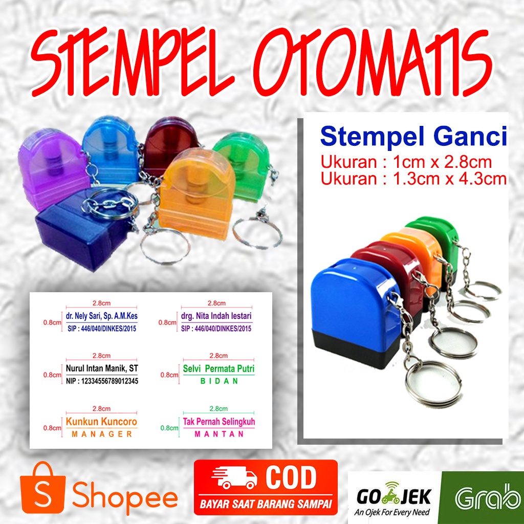 

STEMPEL NAMA BIDAN, DOKTER, APOTEKER, JABATAN, NO HP. | Stempel Otomatis Custom