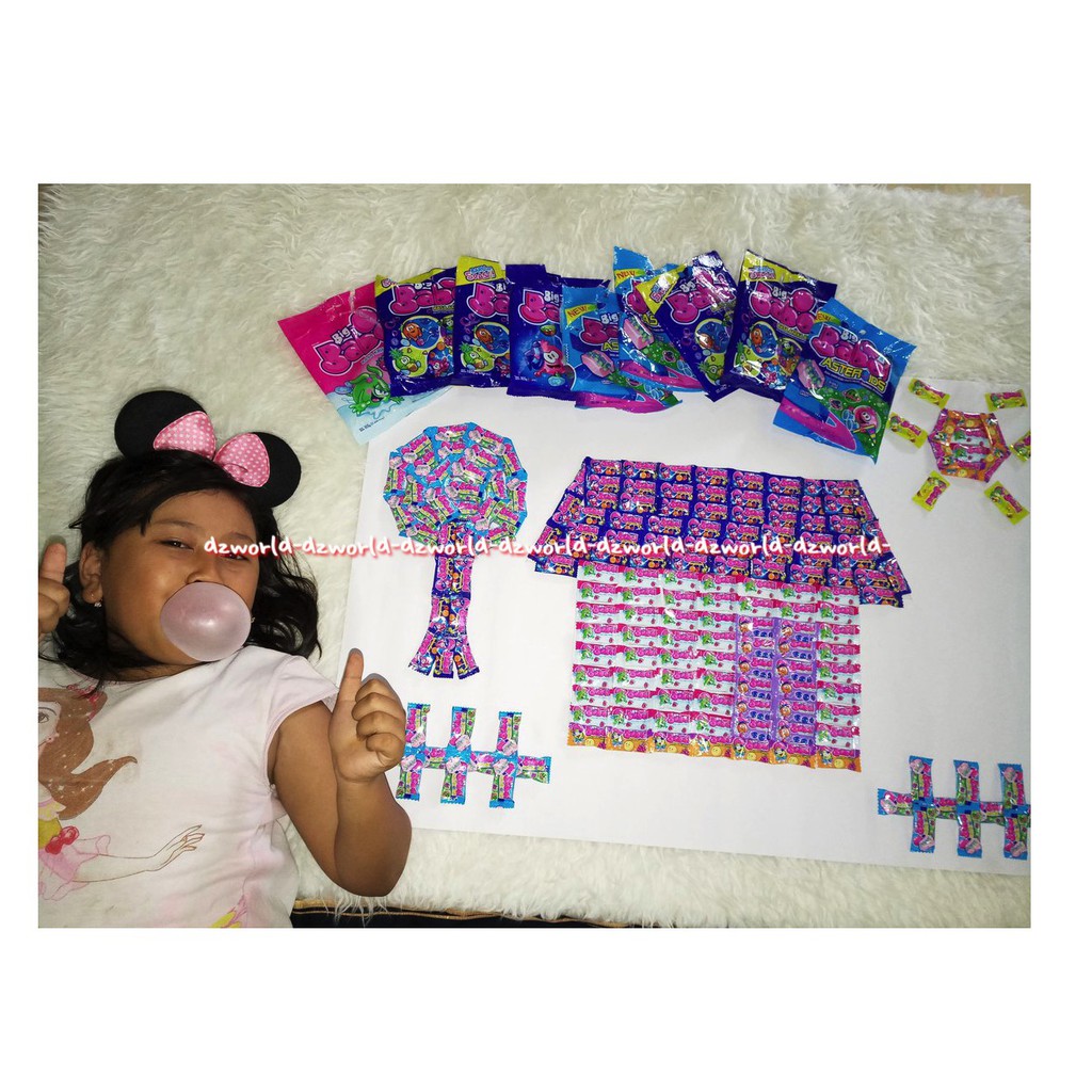 Big Babol Asteroid 108gr Bubble Gum Permen Karet Rasa Aneka Buah Bigbabol Babbol Bubel Gum