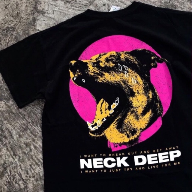 NECK DEEP DOG OFFICIAL MERCH FROM UK