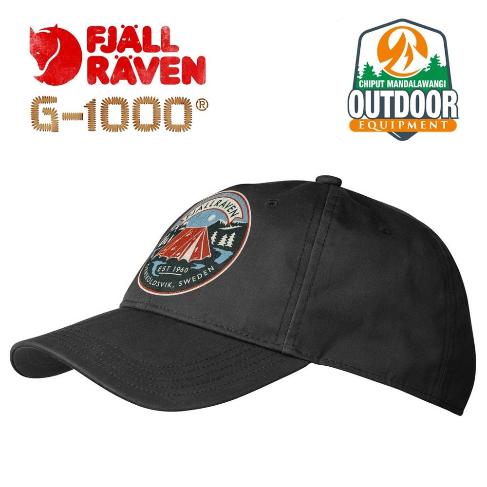 Topi Fjallraven Lagerplats Cap Color Black