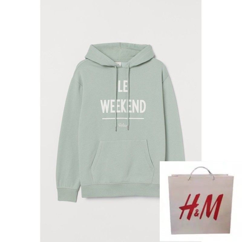 

HOODIE H*M LEE WEEKEND (FREE PAPERBAG+DUS)