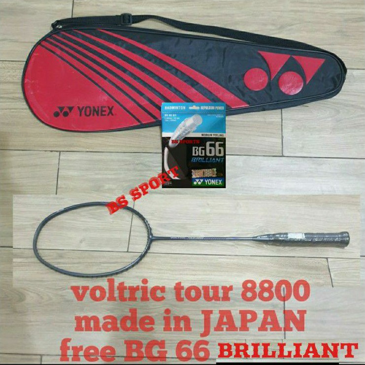 RAKET BADMINTON RAKET YONEX VOLTRIC TOUR 8800 ORIGINAL 100%