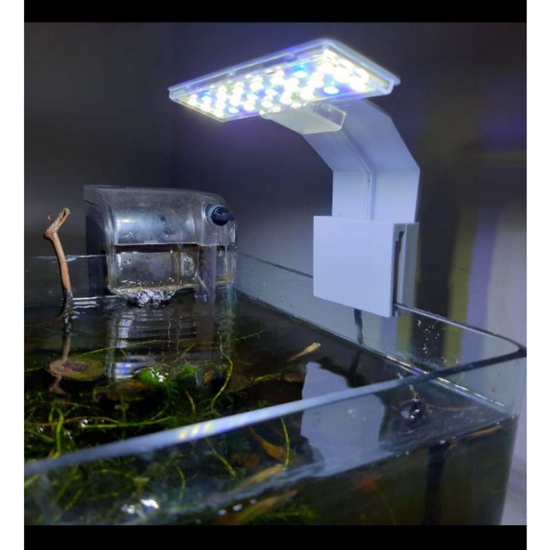 Lampu jepit aquarium aquascape RECENT X3