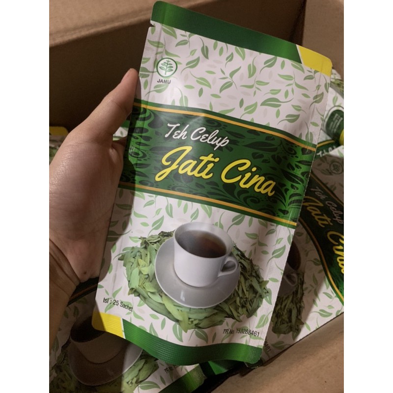 

TEH JATICINA ORIGINAL DAUN KERING JATI CINA